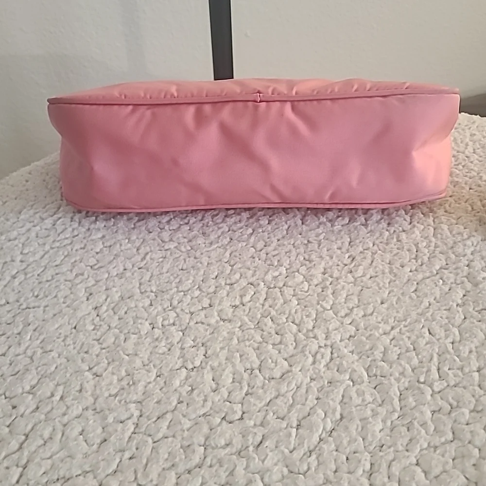 Prada Pink Tessuto Nylon Mini Shoulder Bag Y2K Vintage Authentic - Picture 5 of 12